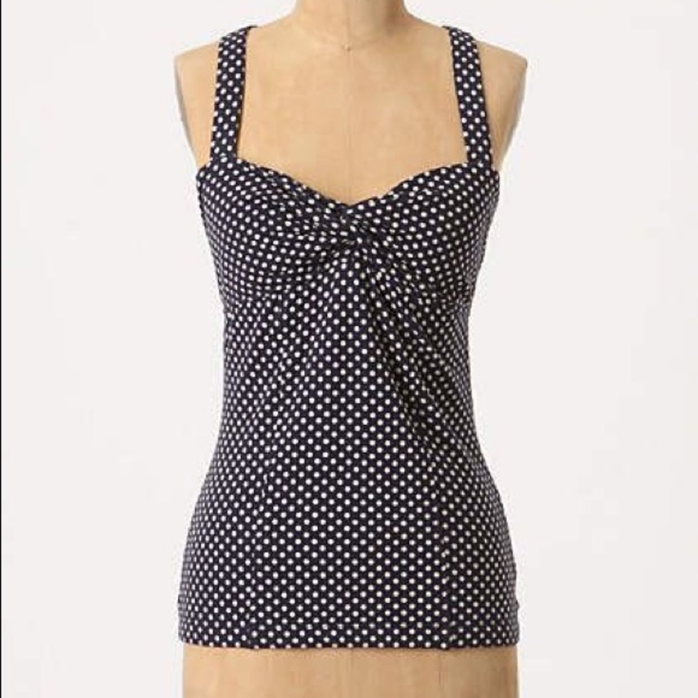Anthro Dimpled Dotted Tank